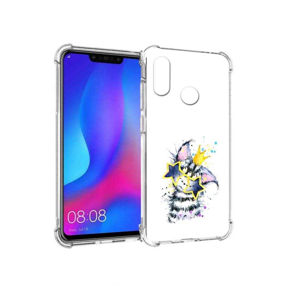 

Чехол MyPads Tocco для Huawei Nova 3 Мартовский Нуся (PT115710.27.114), Прозрачный, Tocco