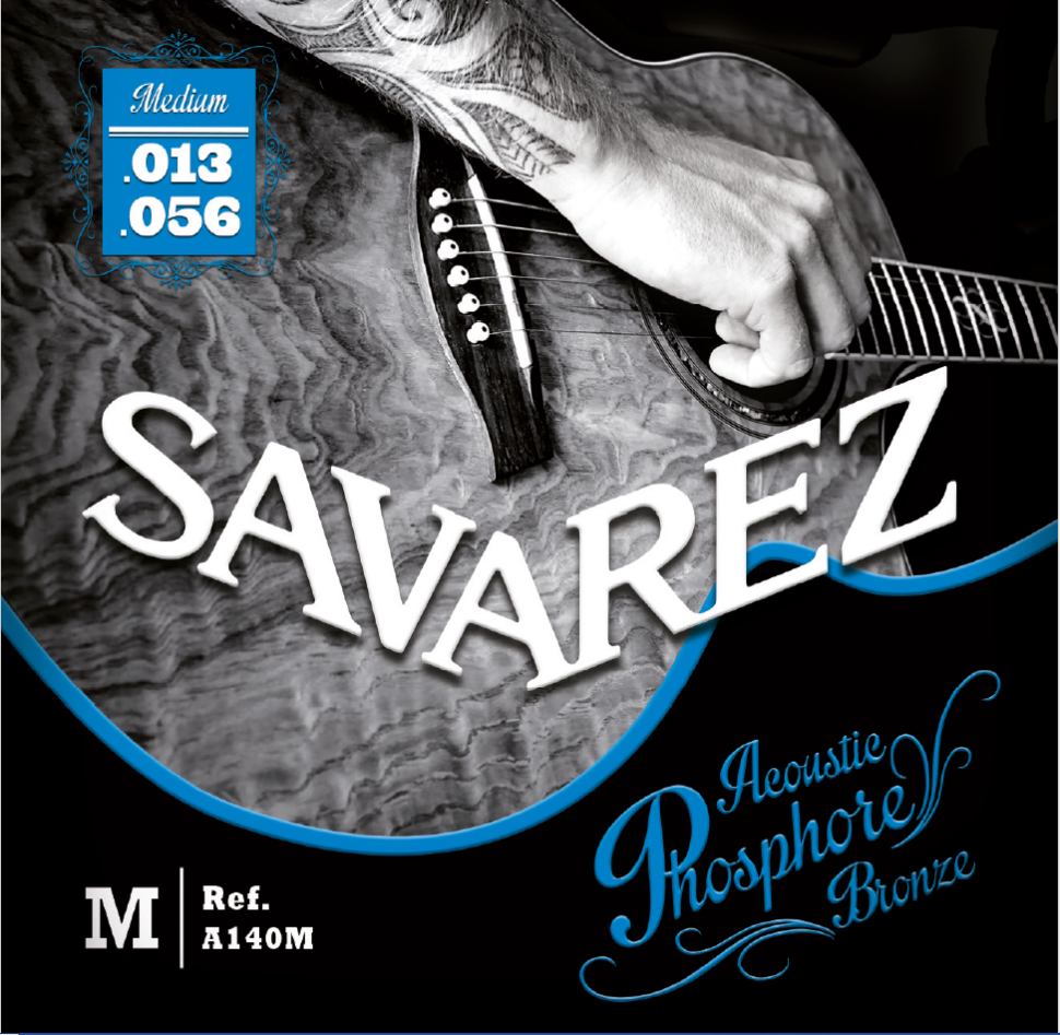

SAVAREZ A140M Acoustic F. Bronze струны для акустических гитар, среднего натяжения, A140М Acoustic F