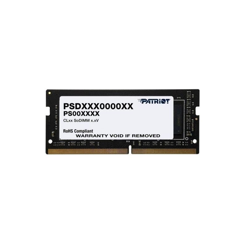 Оперативная память Patriot Signature Line 8Gb DDR4 3200MHz SO-DIMM (PSD48G320081S)