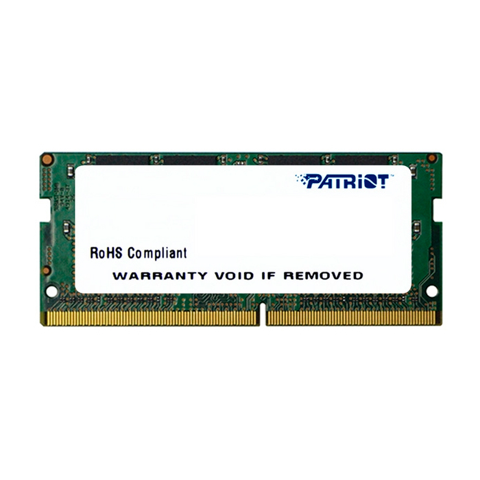 

Оперативная память Patriot 16Gb DDR4 2133MHz SO-DIMM (PSD416G21332S), Signature Line