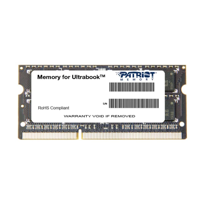 Оперативная память Patriot 4Gb DDR-III 1600MHz SO-DIMM (PSD34G1600L2S)