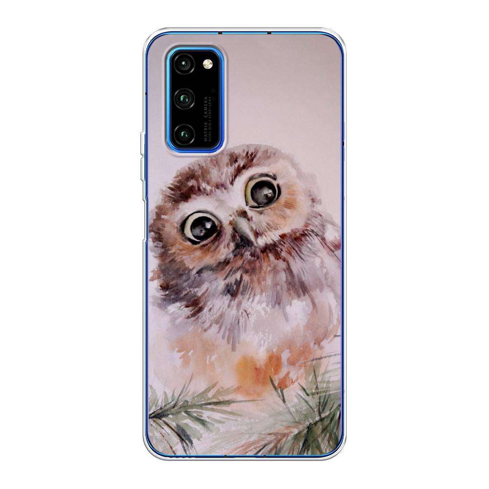 

Чехол Awog на Huawei Honor V30 Pro "Сова на розовом", Розовый;коричневый, 611450-1