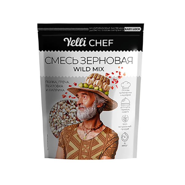 

Смесь зерновая Yelli Chef Wild Mix 350г