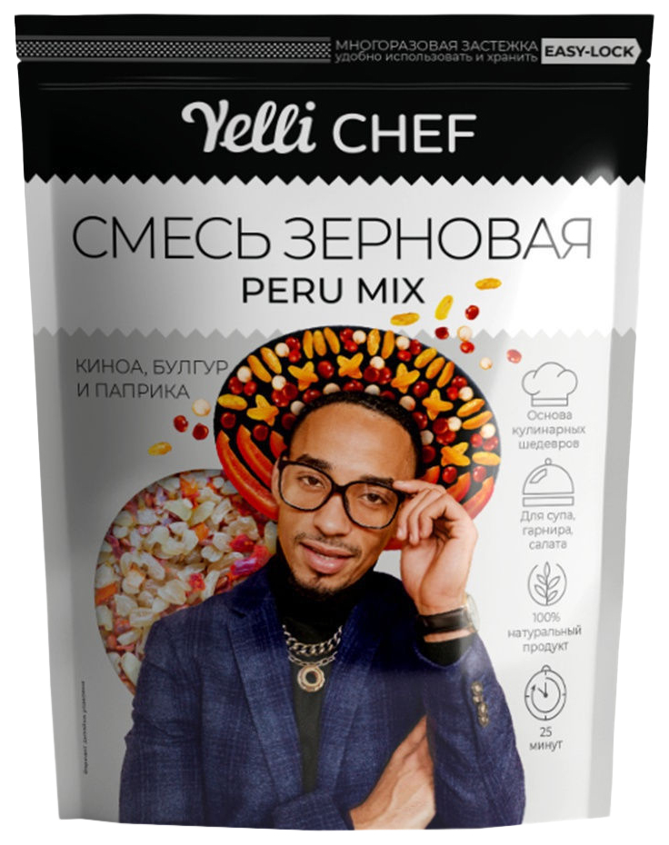 фото Смесь зерновая yelli chef peru mix 350г