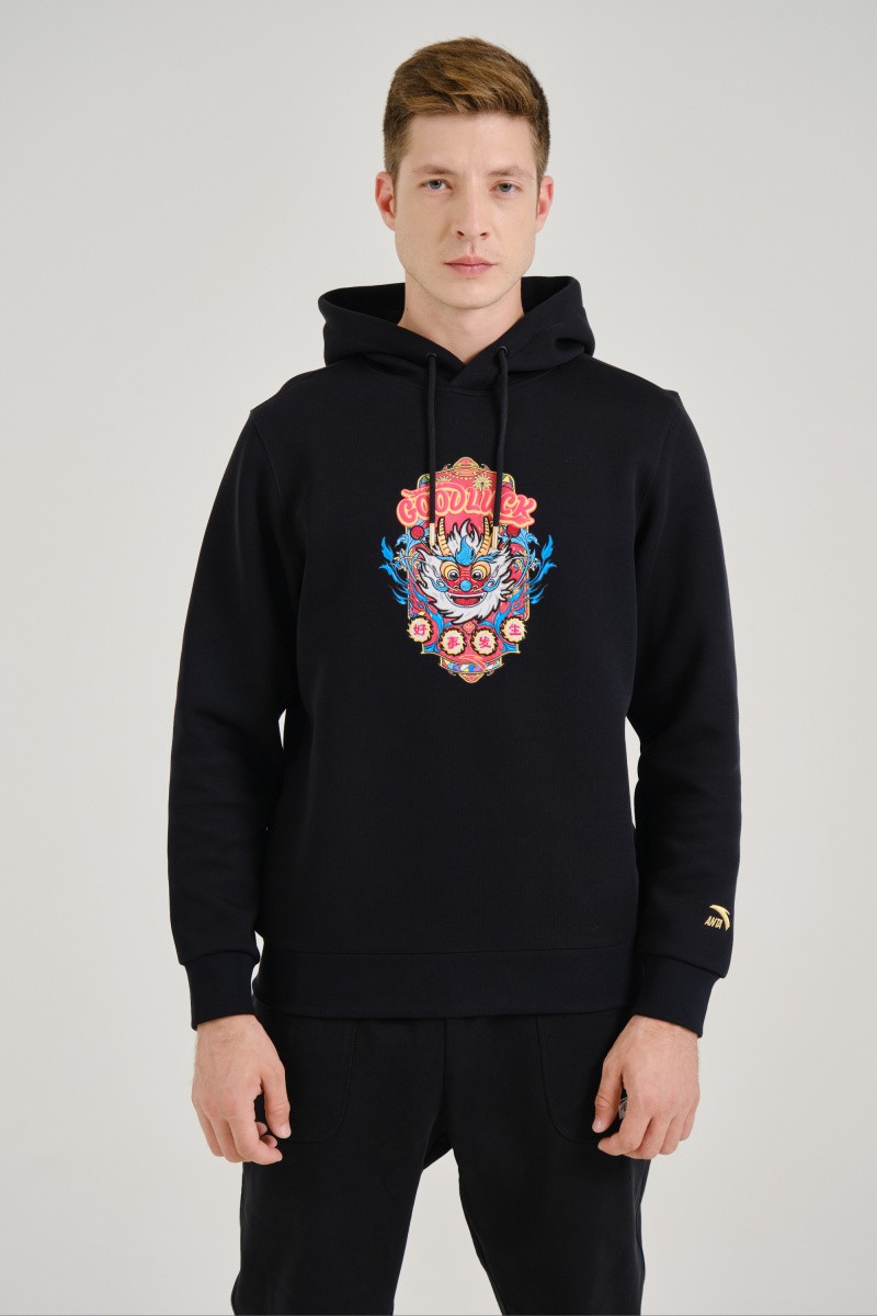 

Худи мужское Anta 852418746 CHINESE NEW YEAR Good Luck ECOCOSY черное XL, Черный, 852418746 CHINESE NEW YEAR Good Luck ECOCOSY