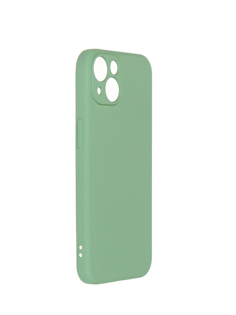 фото Чехол pero для apple iphone 13 liquid silicone green pcls-0069-gn