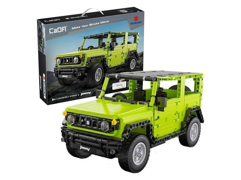 

Радиоуправляемая машинка, CaDa C51201W, Suzuki Jimny, цвет зеленый, C51201W