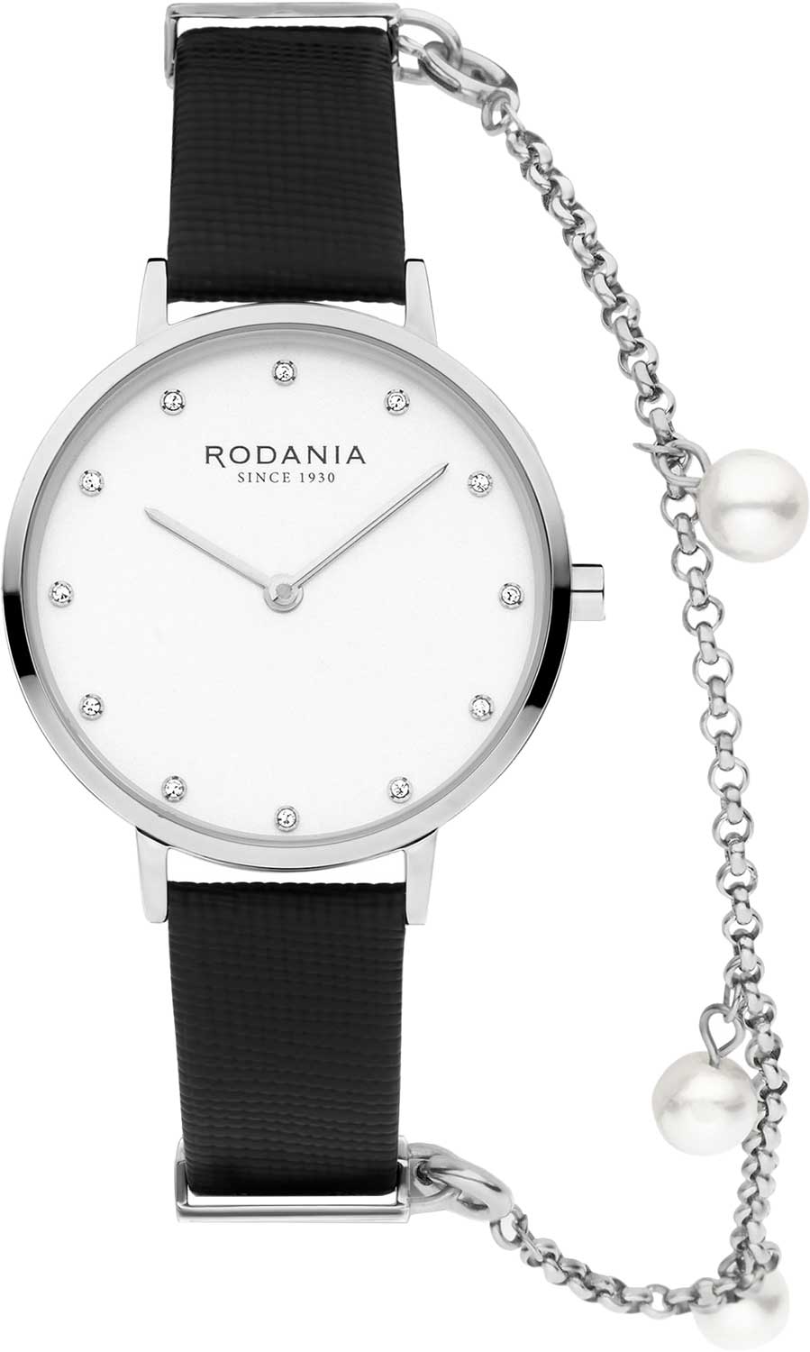 фото Наручные часы женские rodania r28001 черные