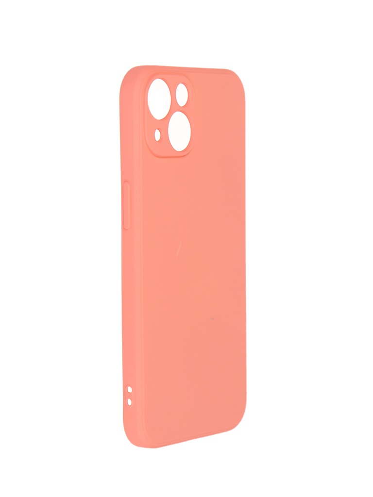 фото Чехол pero для apple iphone 13 liquid silicone coral pcls-0069-or