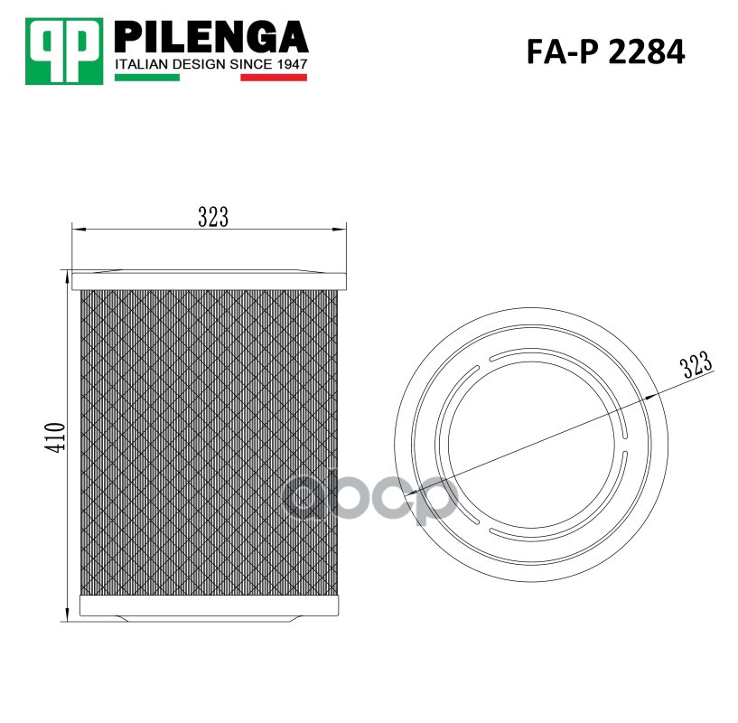 

Фильтр Воздушный, Основной PILENGA FAP2284