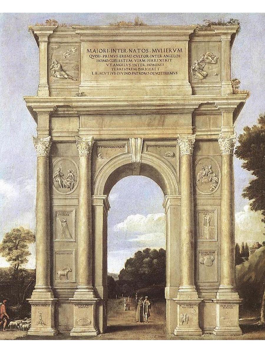 

Постер DRABS A2 Доменикино A Triumphal Arch of Allegories