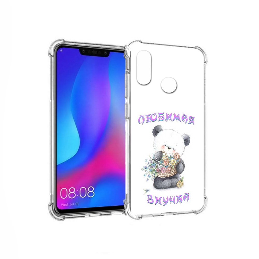 

Чехол MyPads Tocco для Huawei Nova 3 Любимая внучка (PT115710.27.110), Прозрачный, Tocco