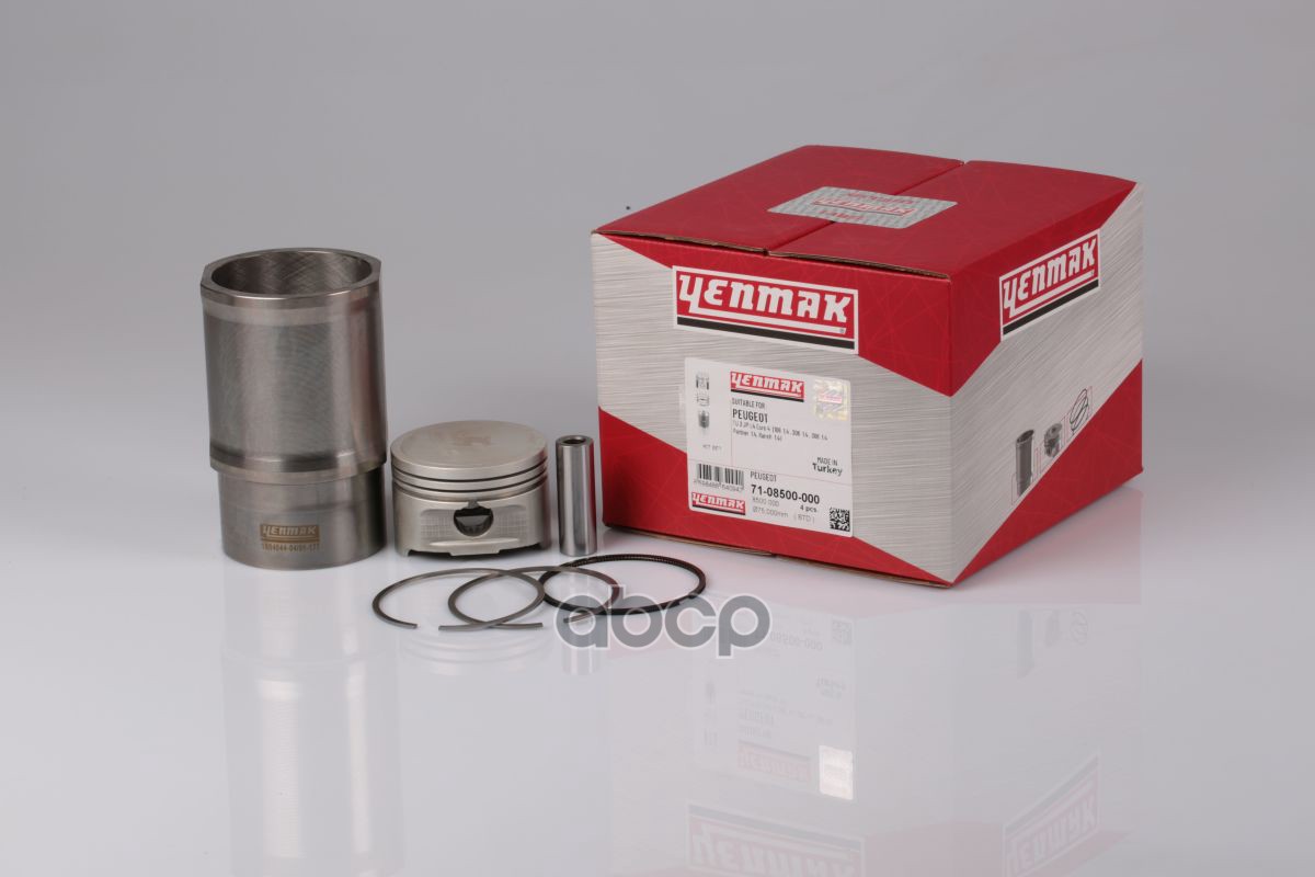 

Поршень ДВС с гильзой YENMAK Peugeot Partner 1.4i TU3JP-L4; 1.5x1.5x2.5 02-