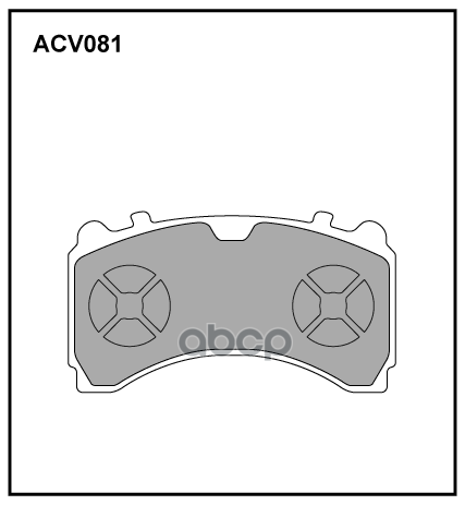 

Тормозные колодки ALLIED NIPPON дисковые Wva 29244 ACV081K