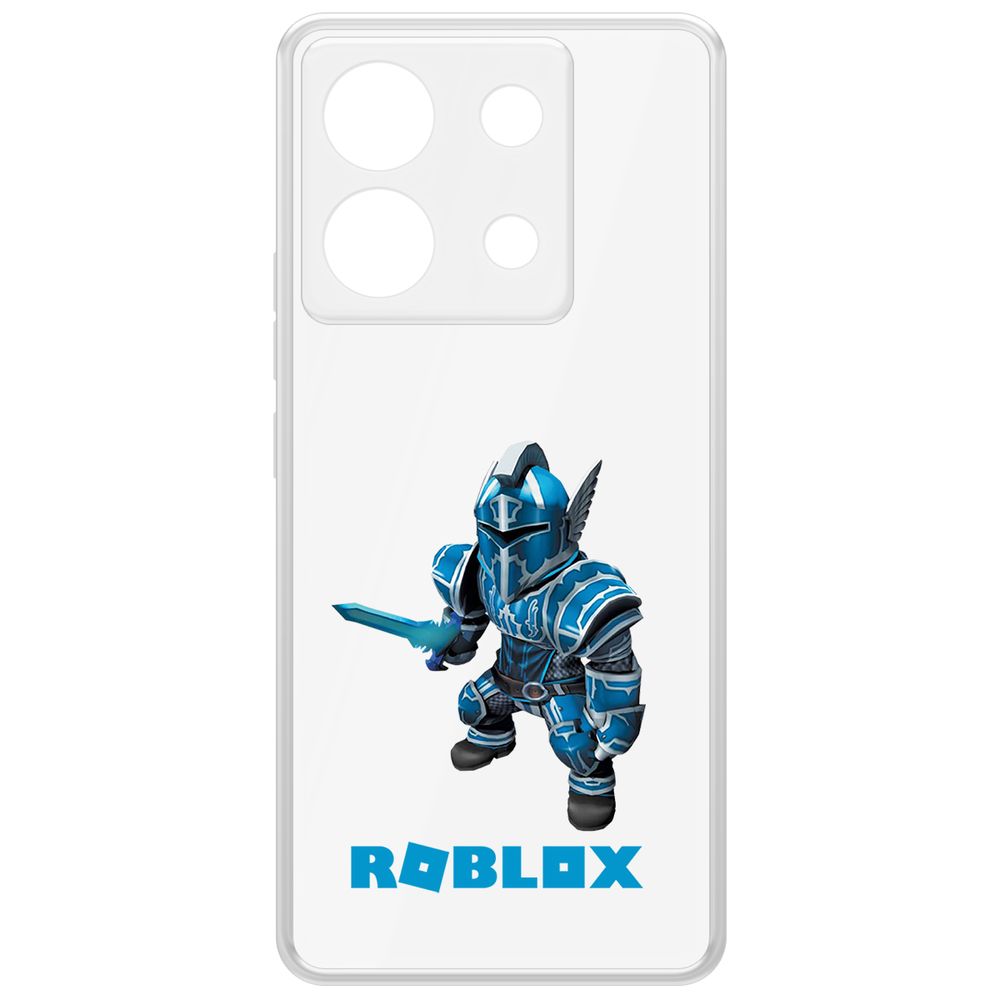 

Чехол-накладка Krutoff Clear Case Roblox-Рыцарь Алар для Xiaomi Poco X6, Прозрачный