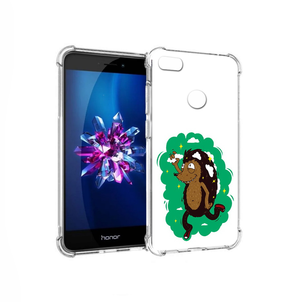 

Чехол MyPads Tocco для Honor 8 Lite Ежик в облаках (PT62584.26.77), Прозрачный, Tocco
