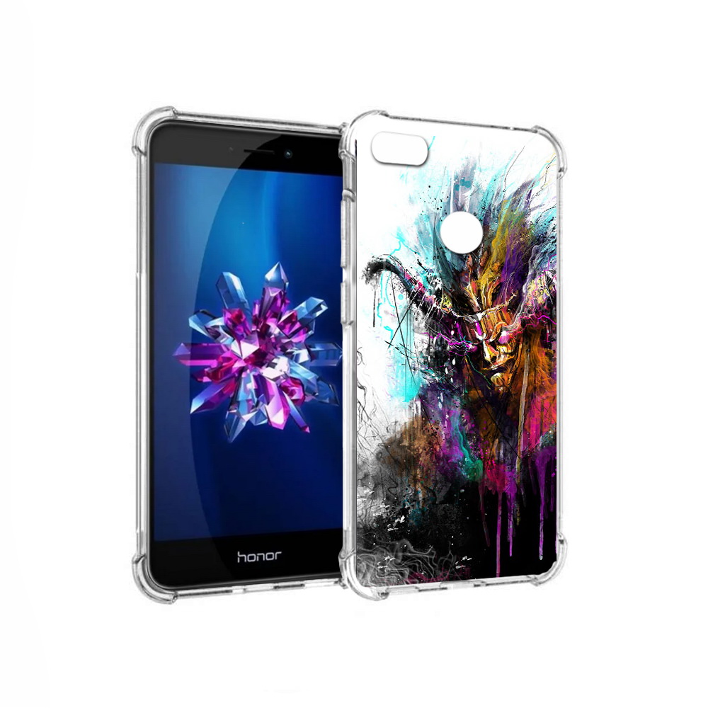 

Чехол MyPads Tocco для Honor 8 Lite яркий дьявол (PT62584.26.709), Прозрачный, Tocco