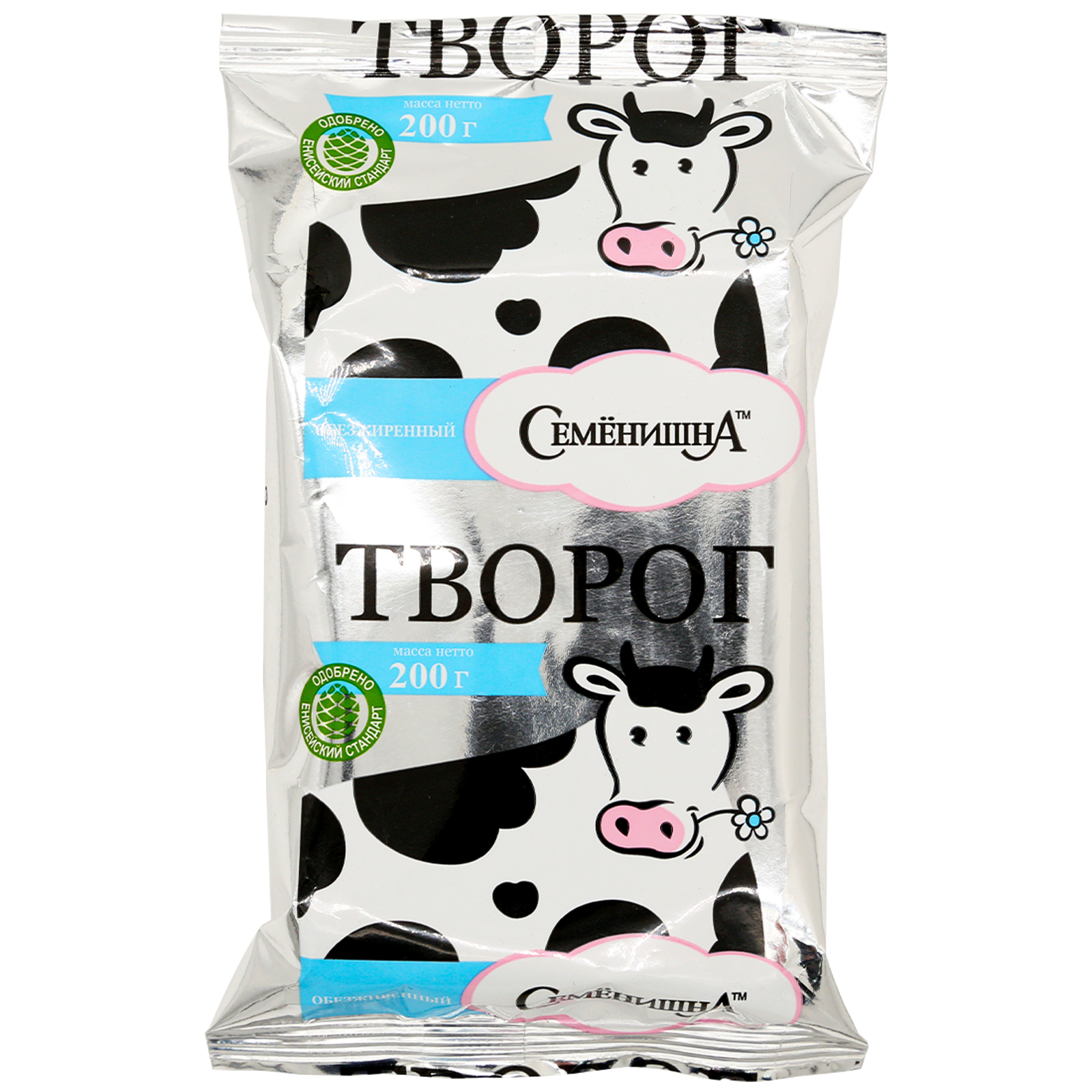 

Творог Семенишна обезжиренный 200 г