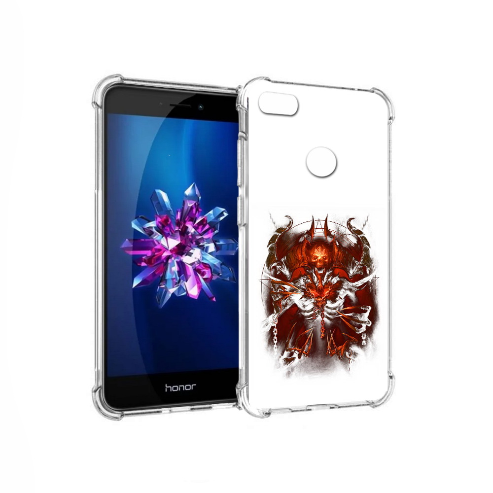 

Чехол MyPads Tocco для Honor 8 Lite яркий демон (PT62584.26.708), Прозрачный, Tocco
