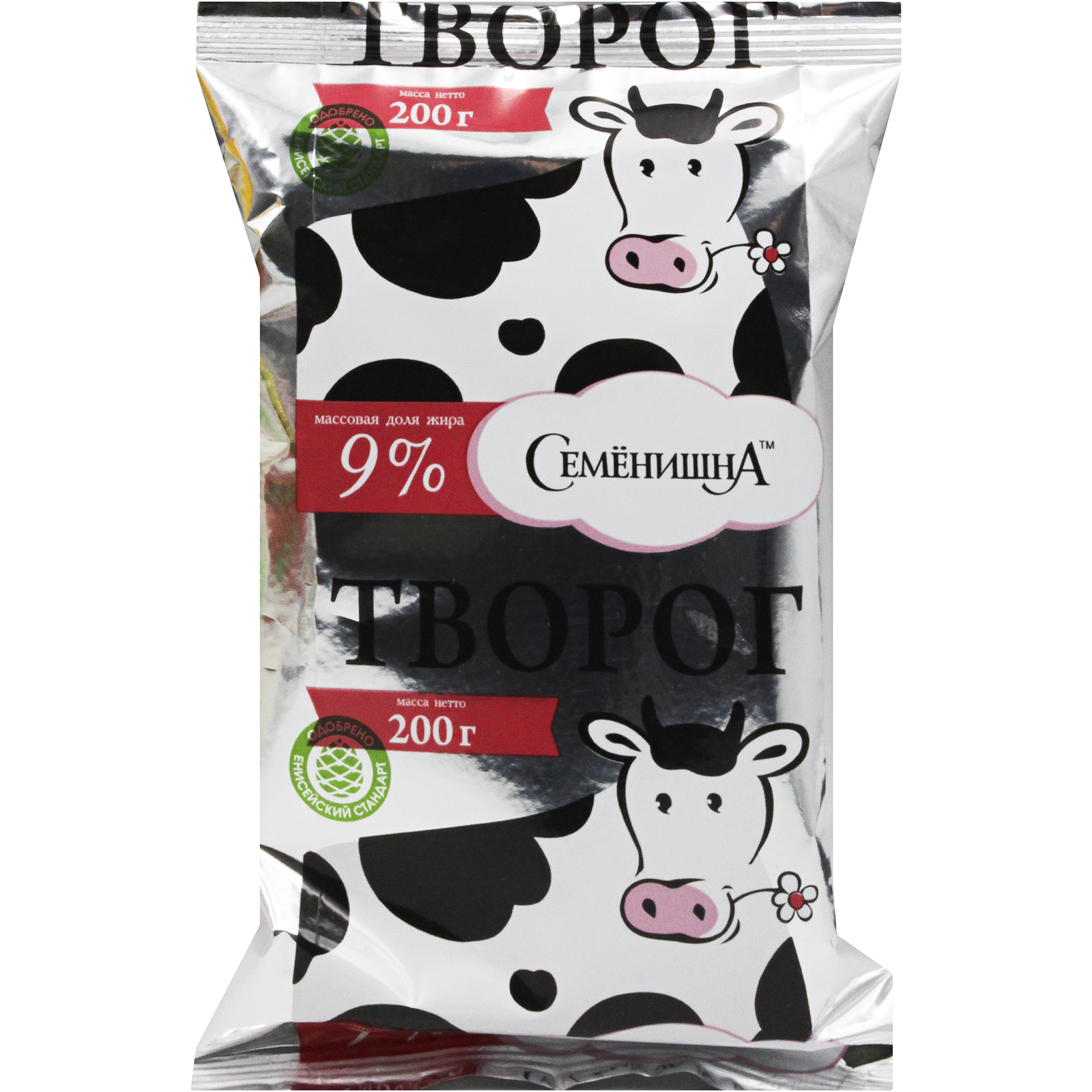 

Творог Семенишна 9% 200 г