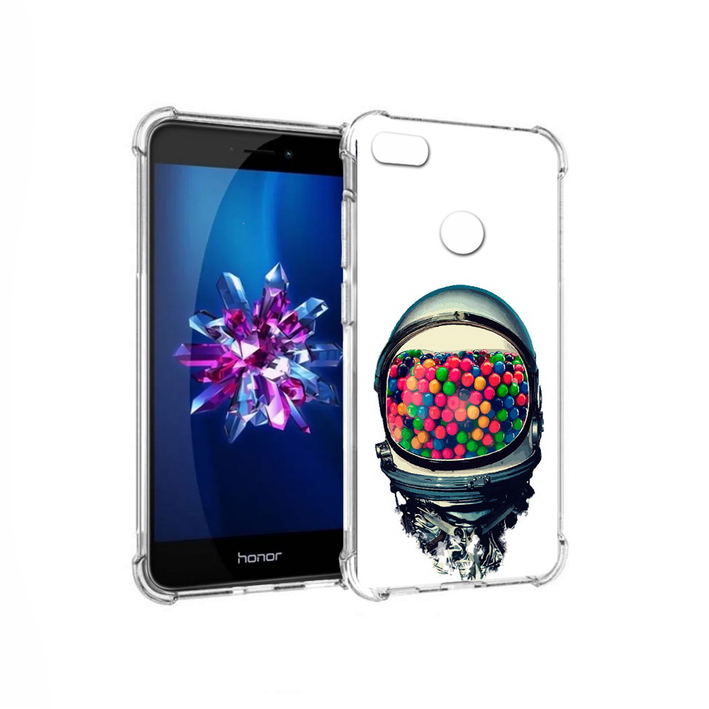 

Чехол MyPads Tocco для Honor 8 Lite шлем космонавта (PT62584.26.700), Прозрачный, Tocco
