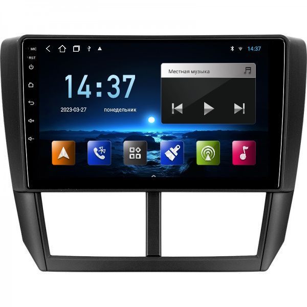 Магнитола EpicAuto 9270 Subaru Forester 3 SH 2007-2013 Impreza GH и GE 2007- Android 13 1450000₽