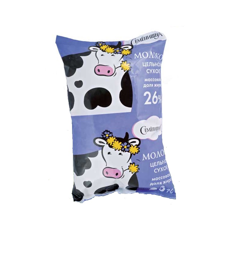 

Молоко сухое Семенишна 26% 500 г