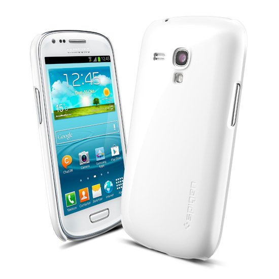 Чехол Spigen для Galaxy S3 mini - Ultra Thin Air - Белый - SGP10106