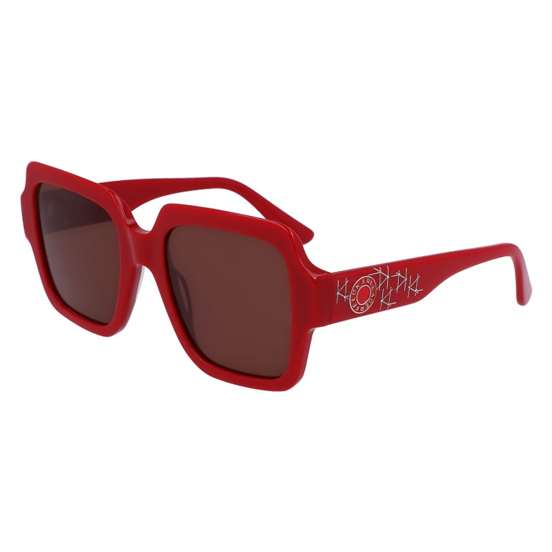 

Солнцезащитные очки женские Karl Lagerfeld KL6104SR коричневые, KL6104SR