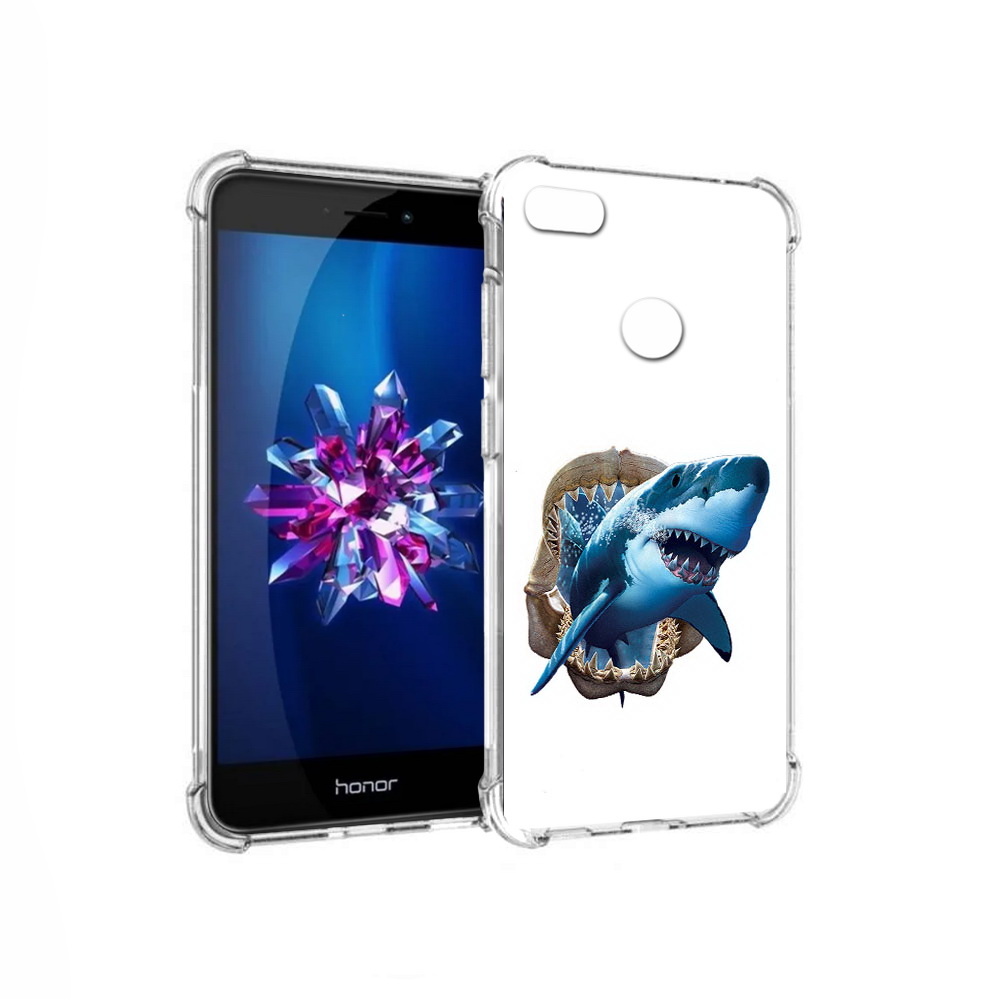 

Чехол MyPads Tocco для Honor 8 Lite челюсти (PT62584.26.675), Прозрачный, Tocco