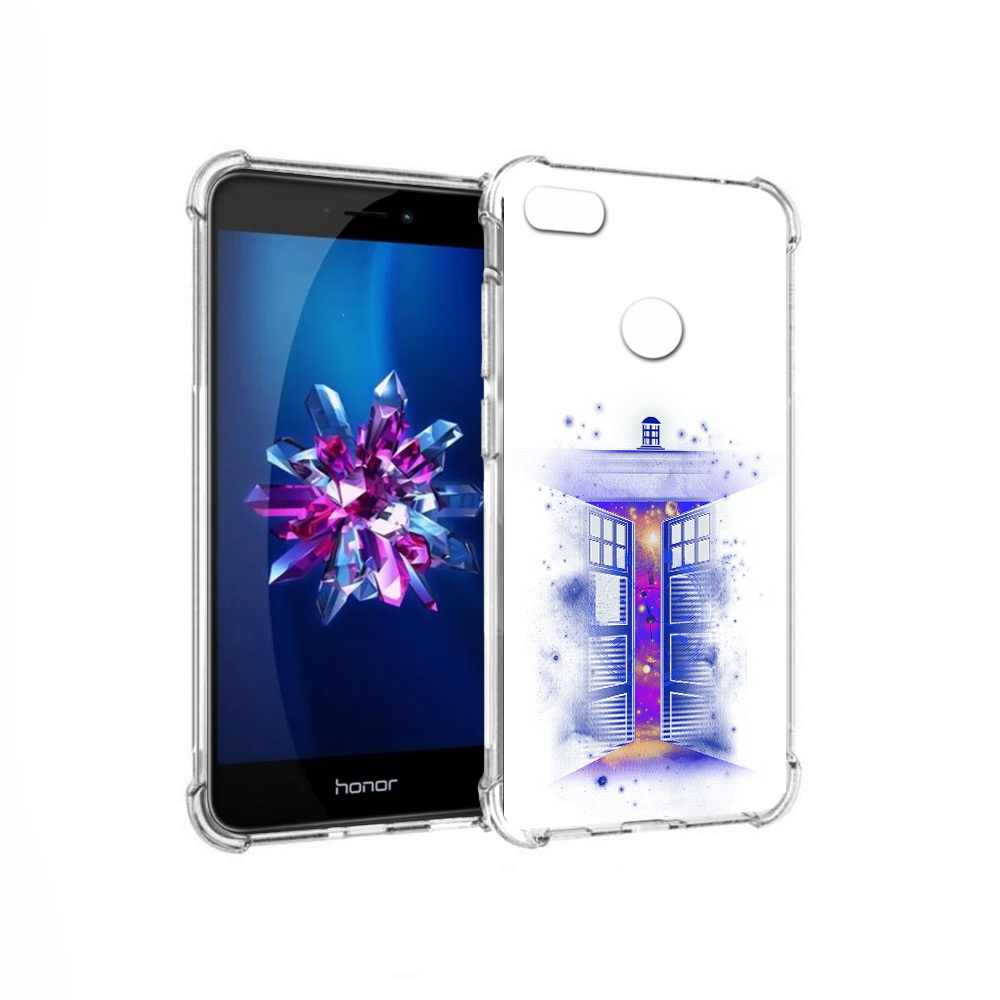 

Чехол MyPads Tocco для Honor 8 Lite фиолетовый уголок абстракция (PT62584.26.659), Прозрачный, Tocco