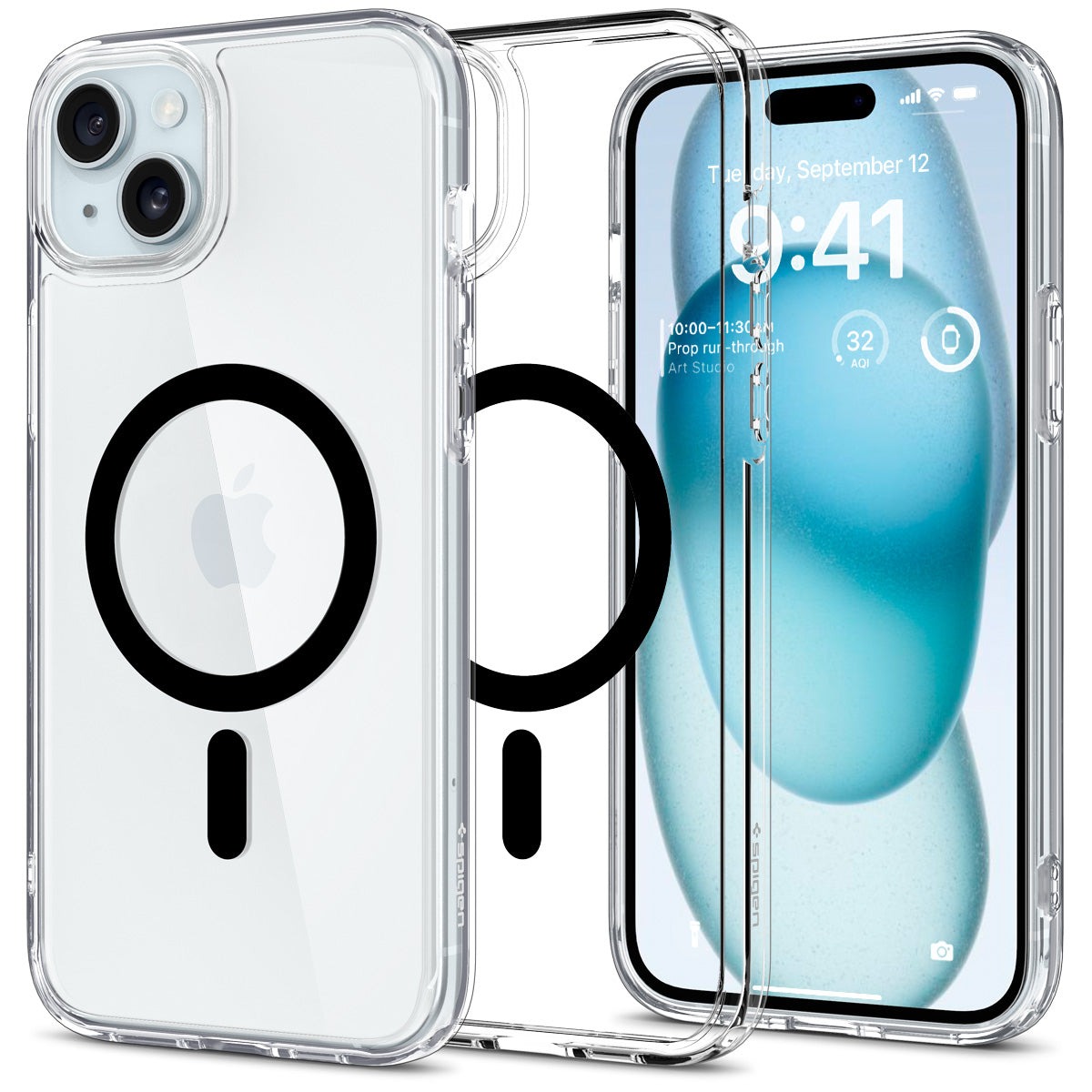 

Чехол Spigen для iPhone 15 - Ultra Hybrid (MagFit) - Черный - ACS06803, iPhone 15 - MagSafe|Ultra Hybrid|Ultra Hybrid (MagFit)|MagFit