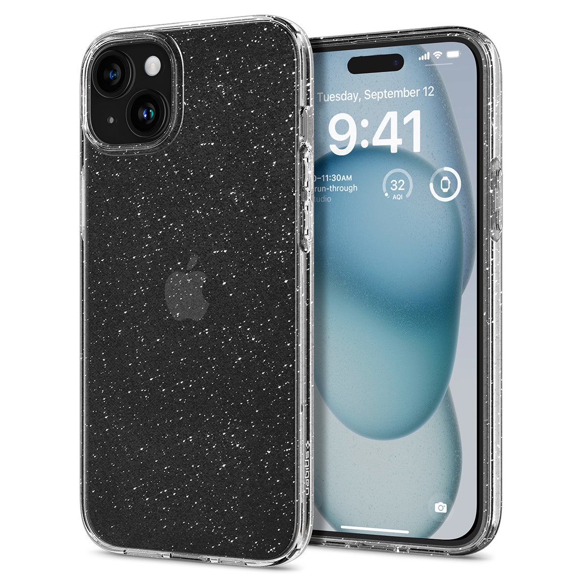 

Чехол Spigen для iPhone 15 - Liquid Crystal Glitter - Затемненный/Прозрачный - ACS06788, iPhone 15 - Liquid Crystal|Liquid Crystal Glitter