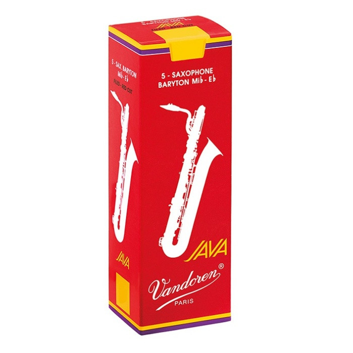 

Vandoren SR-3425R Java № 2,5 5 шт трости для саксофона баритон, SR-3425R Java № 2,5