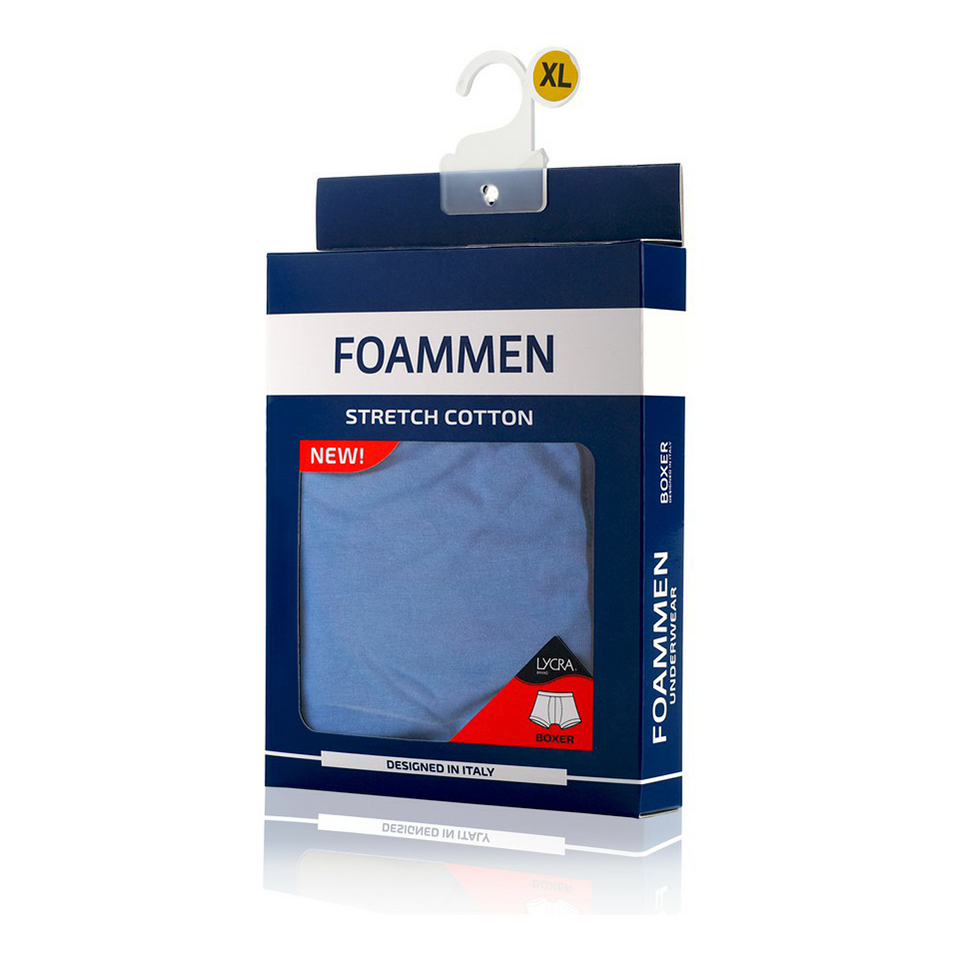 

Трусы мужские Foammen синие XL, Синий