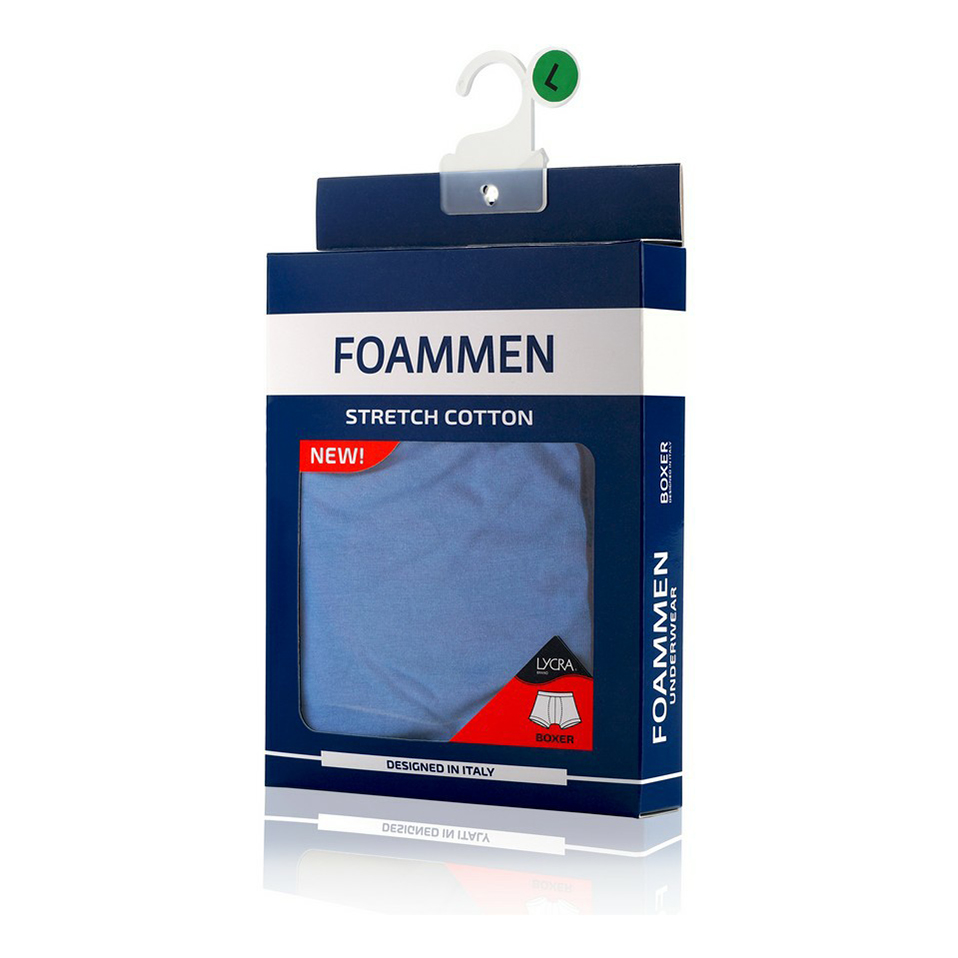 

Трусы мужские Foammen синие L, Синий