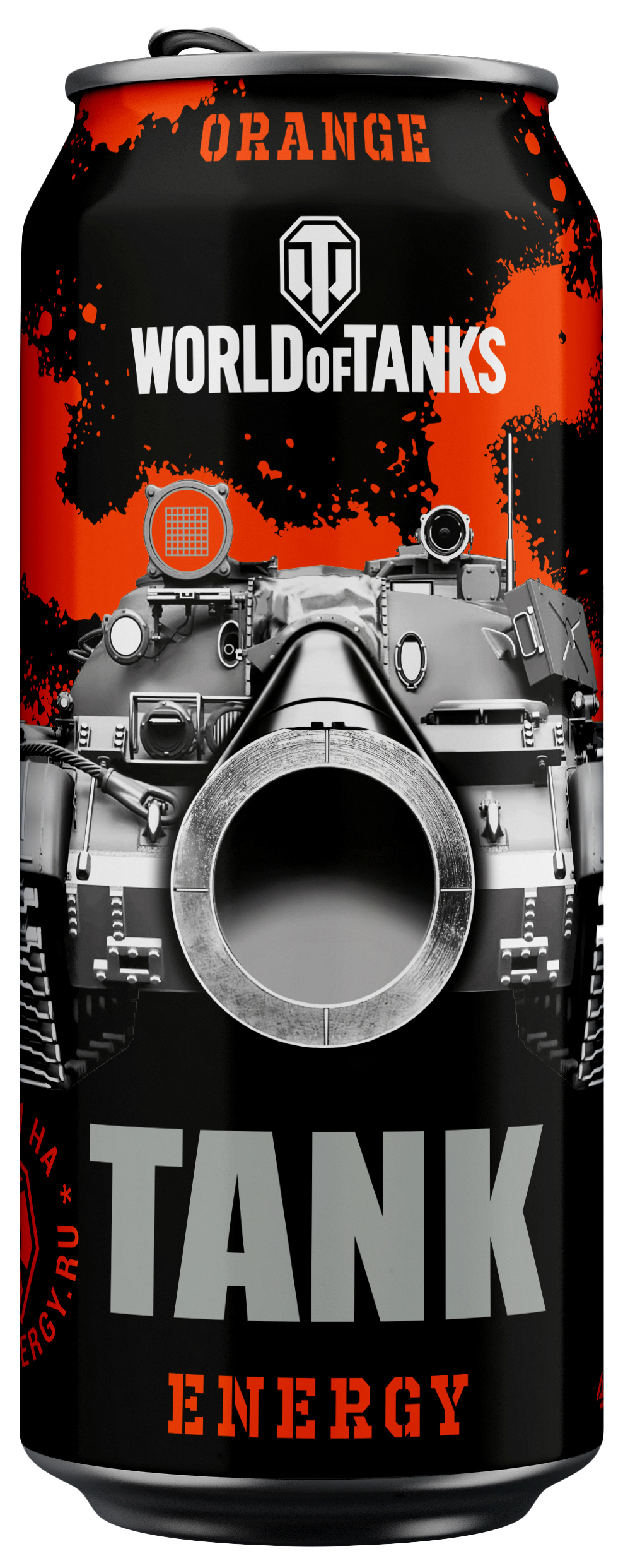 Напиток World of Tanks Orange энергетический 450мл