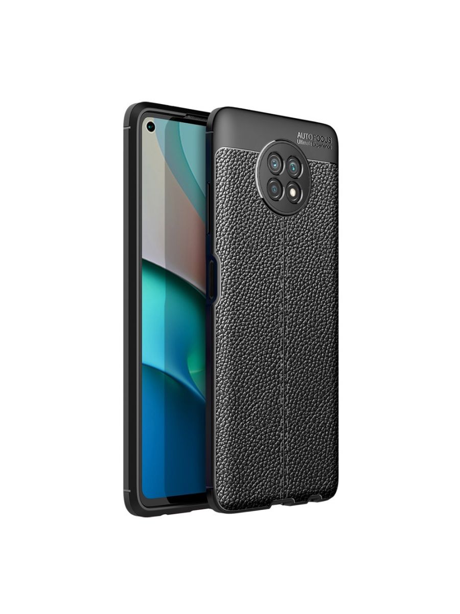 

Силиконовый чехол Fibre на Xiaomi Redmi Note 9T Черный