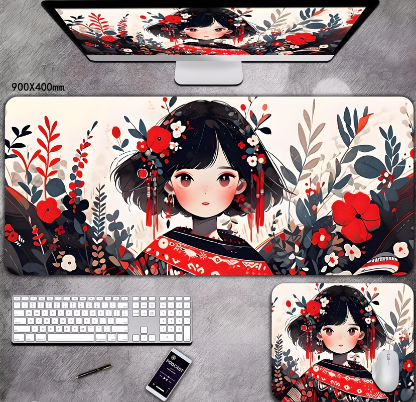 

Игровой коврик для мыши и клавиатуры ANIME 1Art-01 (1Art-01), Разноцветный, 1Art-01