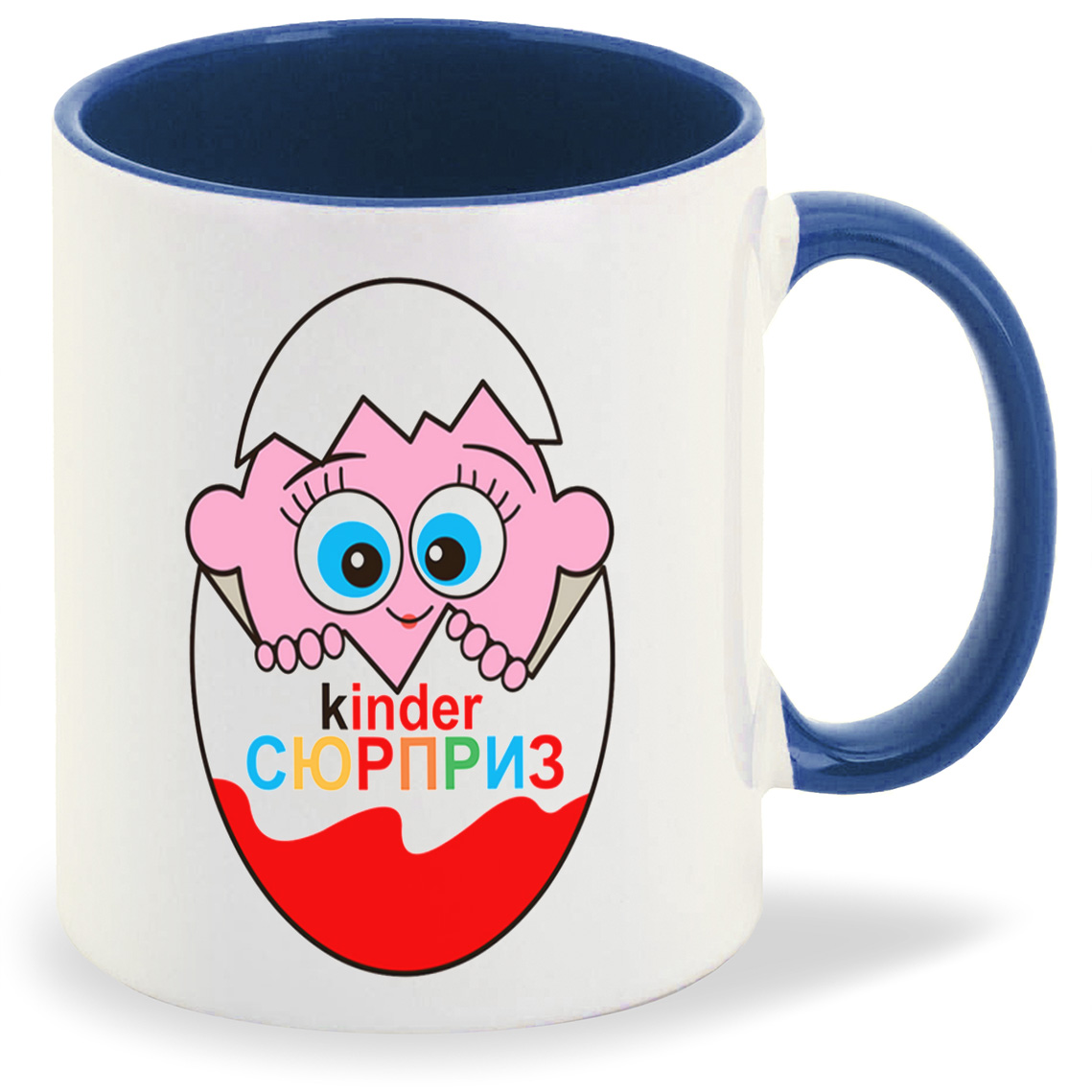 

Кружка CoolPodarok пузожитель киндер сюрприз kinder, пузожитель киндер сюрприз kinder