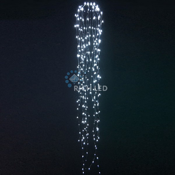 Световая гирлянда новогодняя RichLED RL_RL-DR1.5-W_W 1,5 м белый теплый