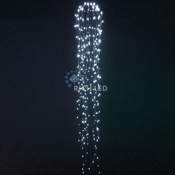 Световая гирлянда новогодняя RichLED RL_RL-DR1.5-B_W 1,5 м белый теплый