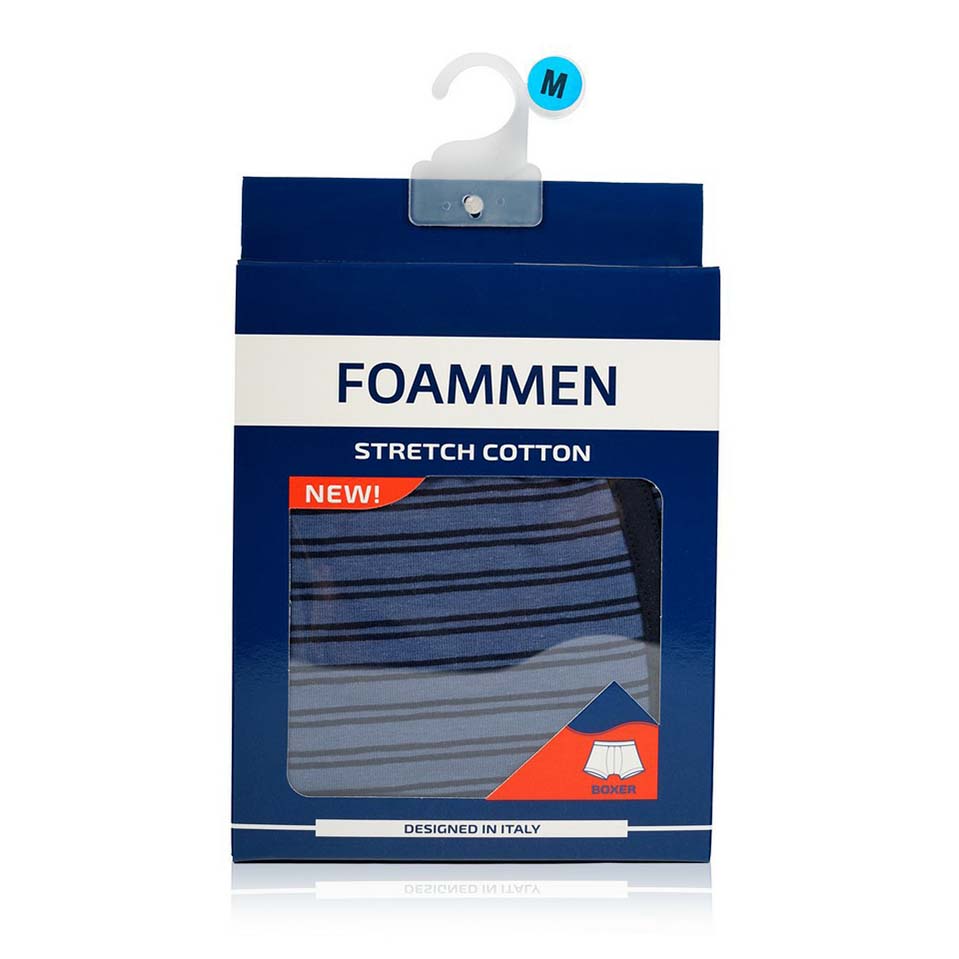 

Трусы мужские Foammen синие XL, Синий