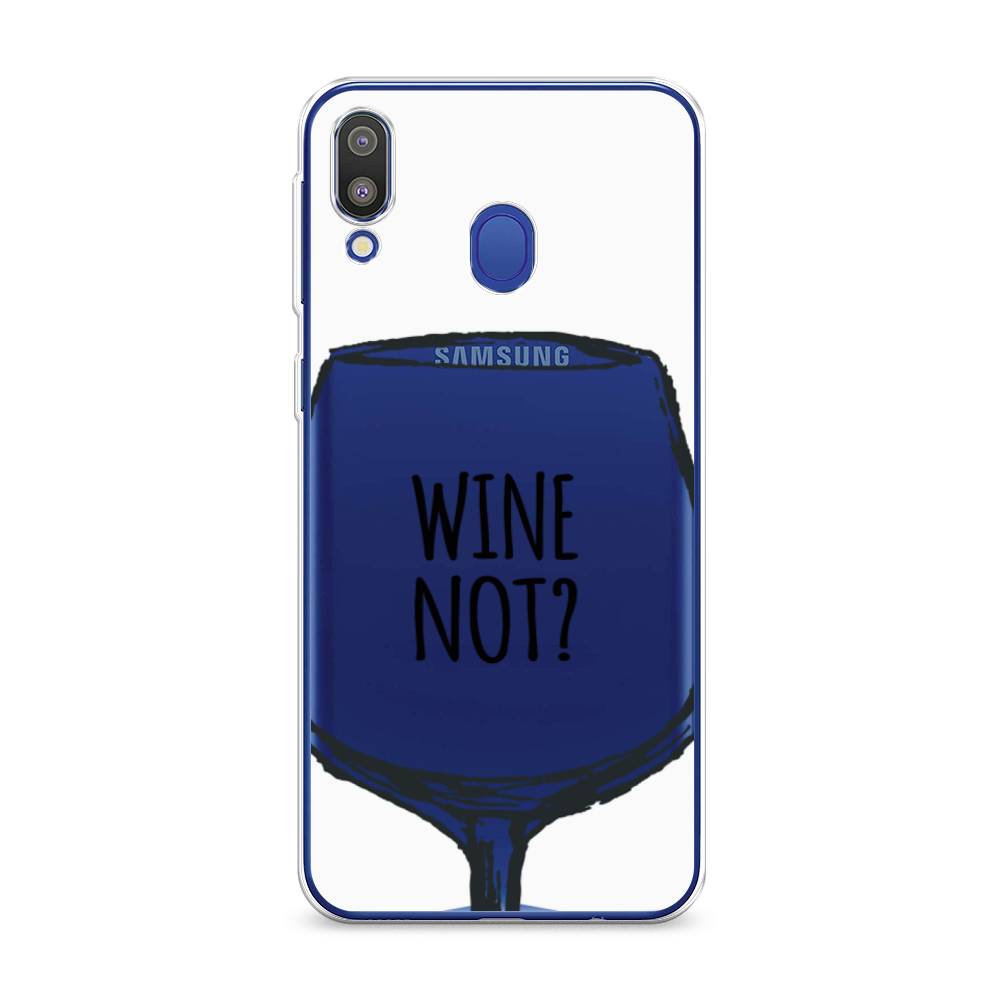 фото Чехол на samsung galaxy m20 "wine not white" case place