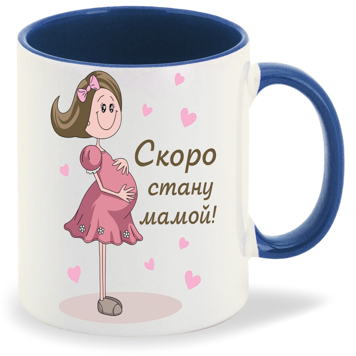 

Кружка CoolPodarok скоро стану мамой пузожитель, скоро стану мамой пузожитель