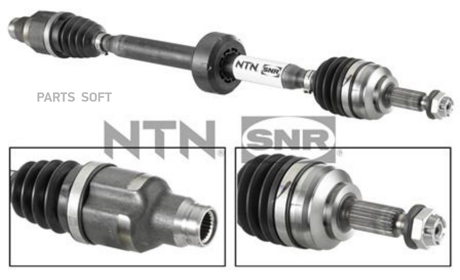 NTN-SNR DK55046 Комплект приводного вала | перед прав |