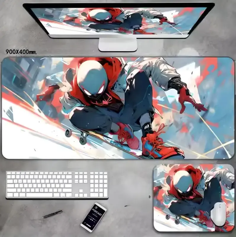

Игровой коврик для мыши и клавиатуры ANIME 1Spiderman-01 (1Spiderman-01), Разноцветный, 1Spiderman-01