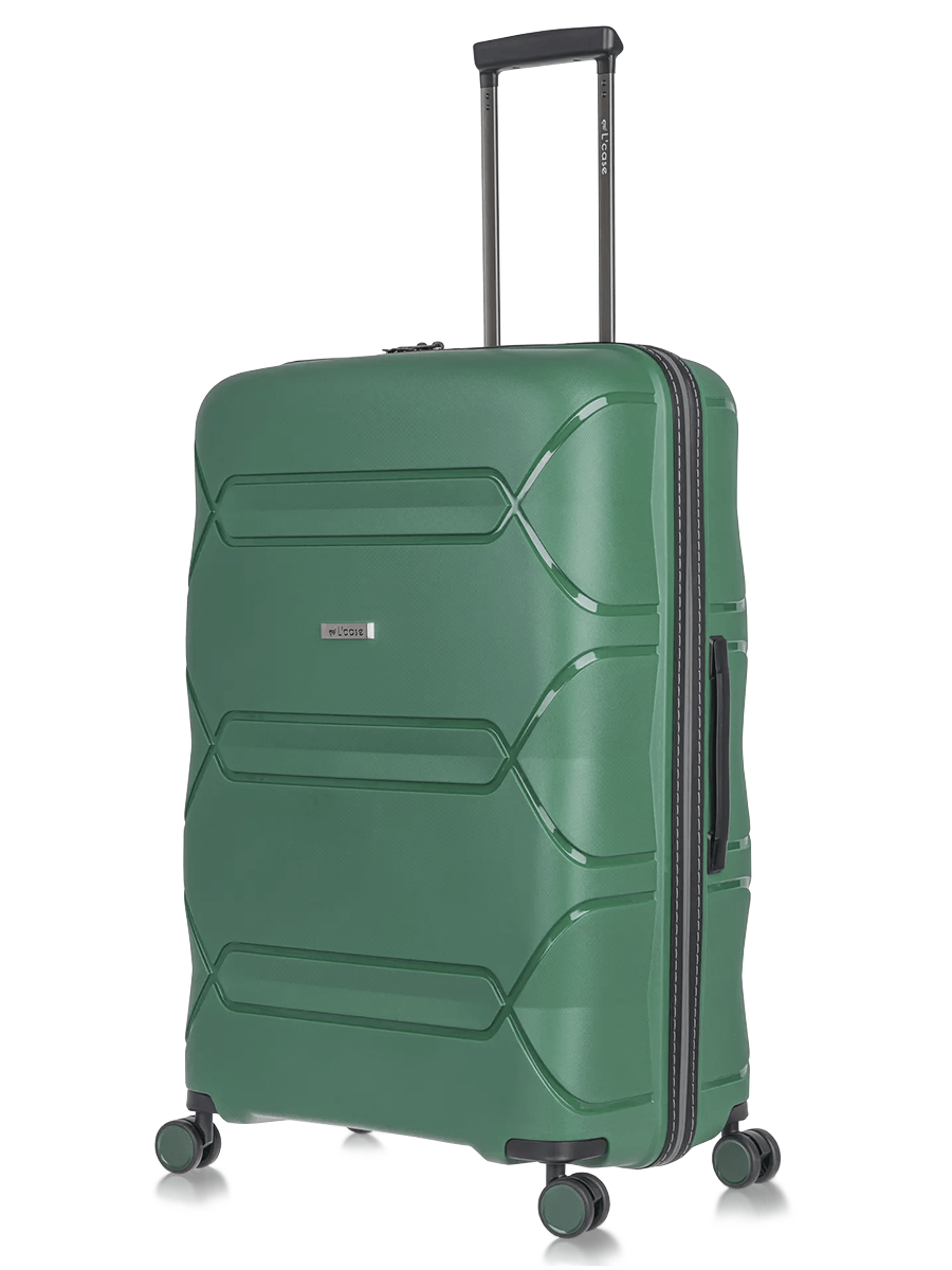 

Чемодан унисекс L'Case MIAMI зеленый, 77x51x29 см, MIAMI