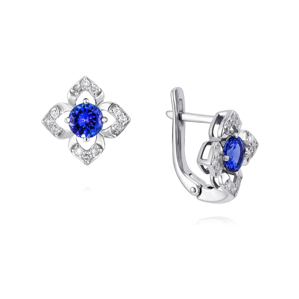 

Серьги из золота AdamaS 24041988/01-А51Д-443, бриллиант/танзанит, 24041988/01-А51Д-443