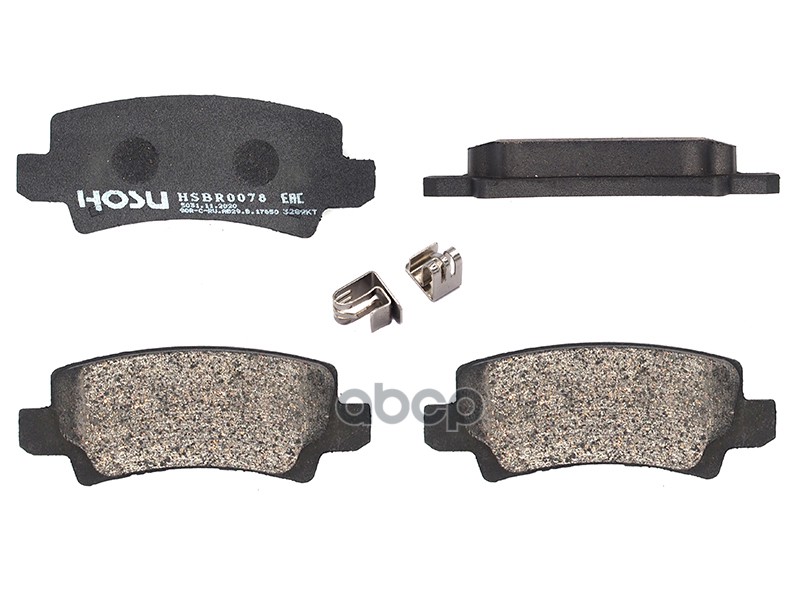

Колодки Тормозные Зад Toyota Corolla Euro 02-06 HOSU арт. HSBR0078